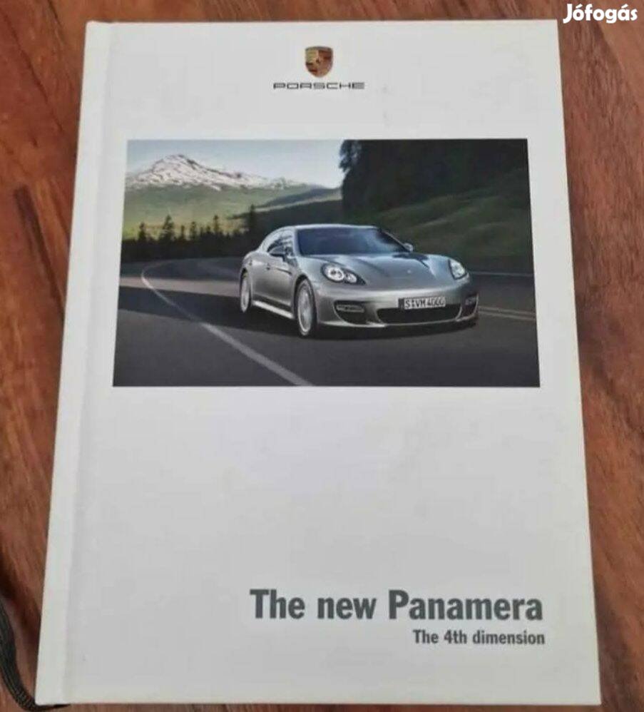 Porsche Panamera Prospektus / Könyv 2008 172 Oldal !!