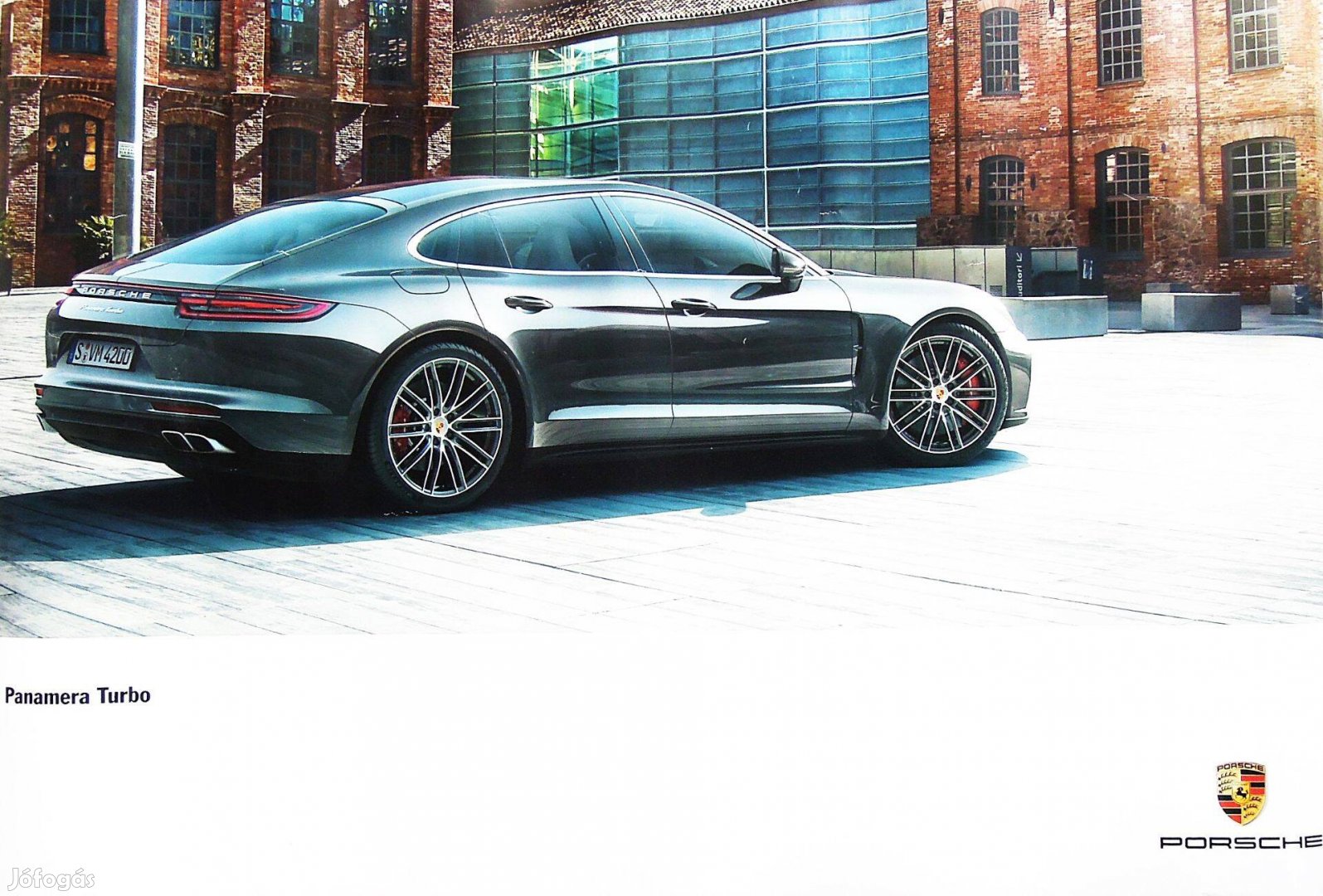 Porsche Panamera Turbó plakát