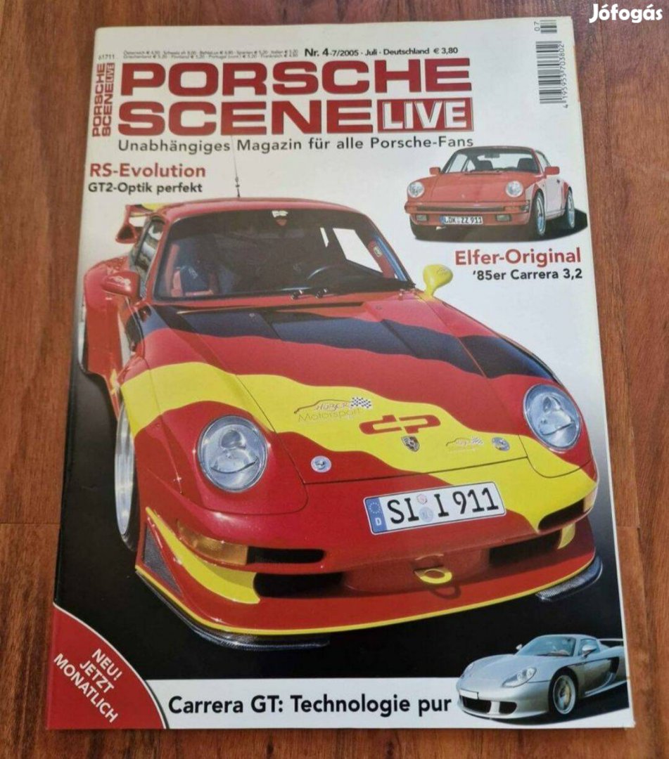 Porsche Scene LIVE Nr.7/2005 Német Porsche Magazin