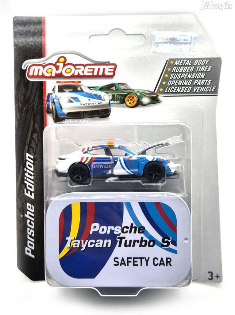 Porsche Taycan turbo S Safety Car (2019) - dobozzal -  Majorette - 1: