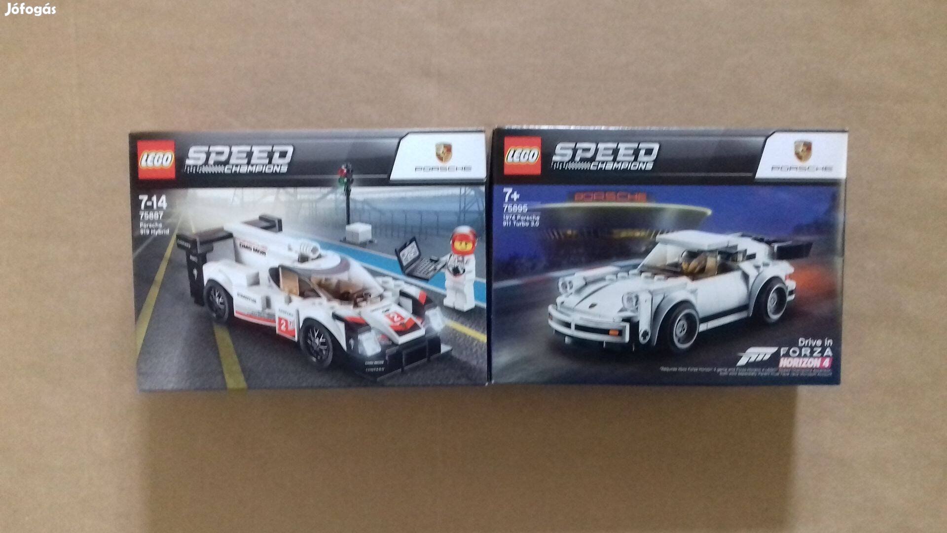 Porsche -s új Speed Champions LEGO 75887 919 Hybrid + 75895 Fox.azárba