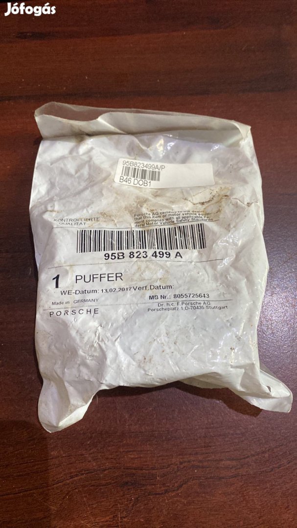 Porsche állítható puffer 95B823499A eladó