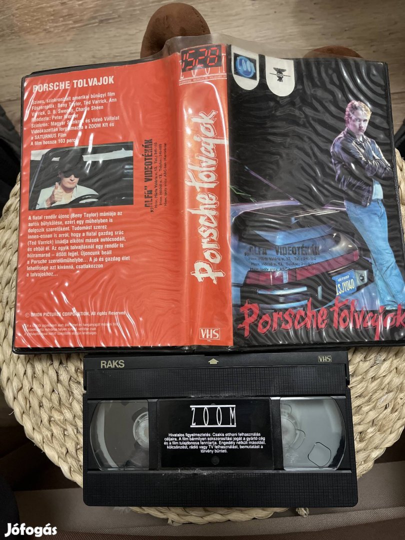 Porshetolvajok vhs 