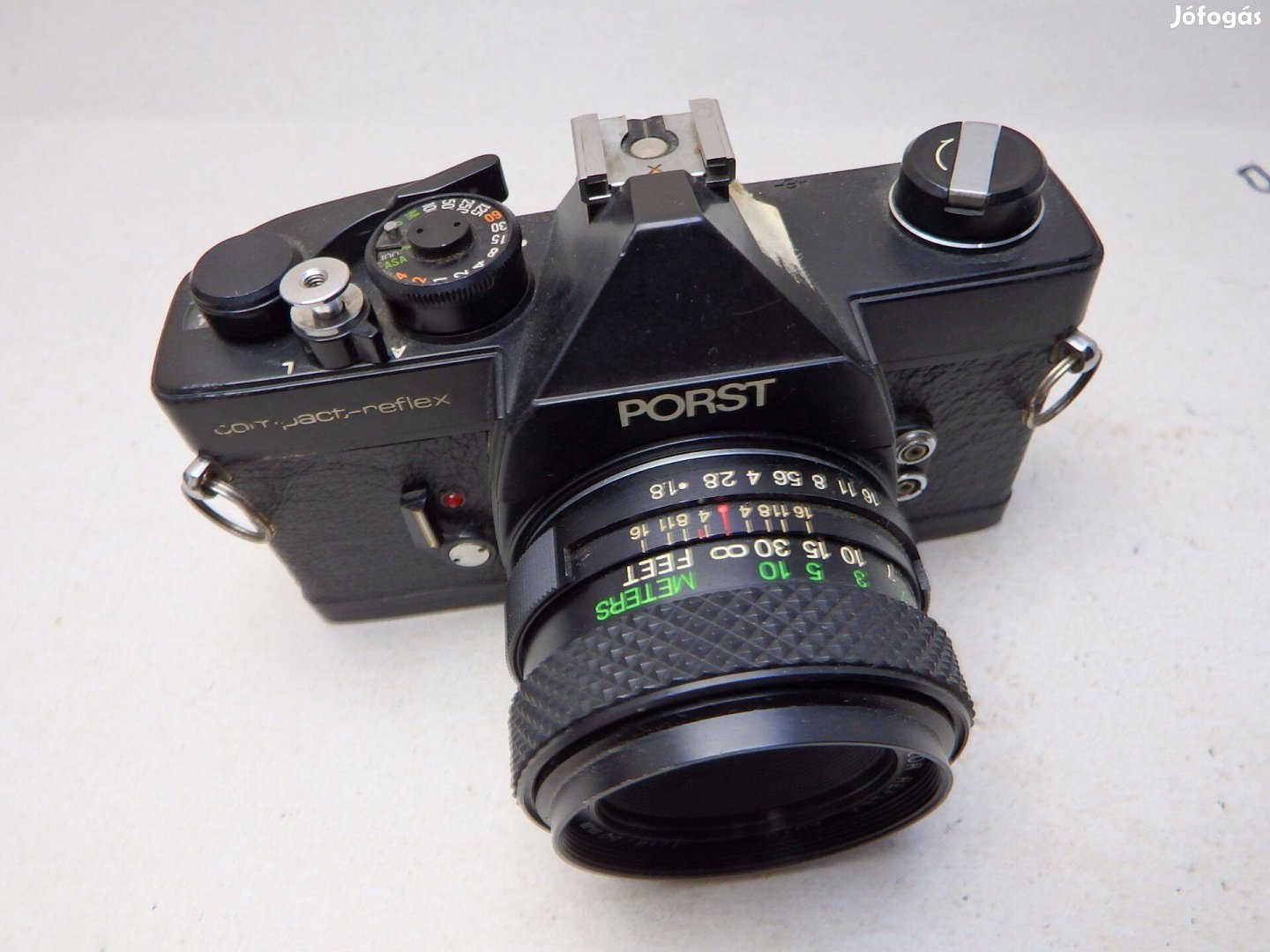 Porst Reflex Fényképezőgép Porst Reflex 50 MM Objektívvel Retro Régi