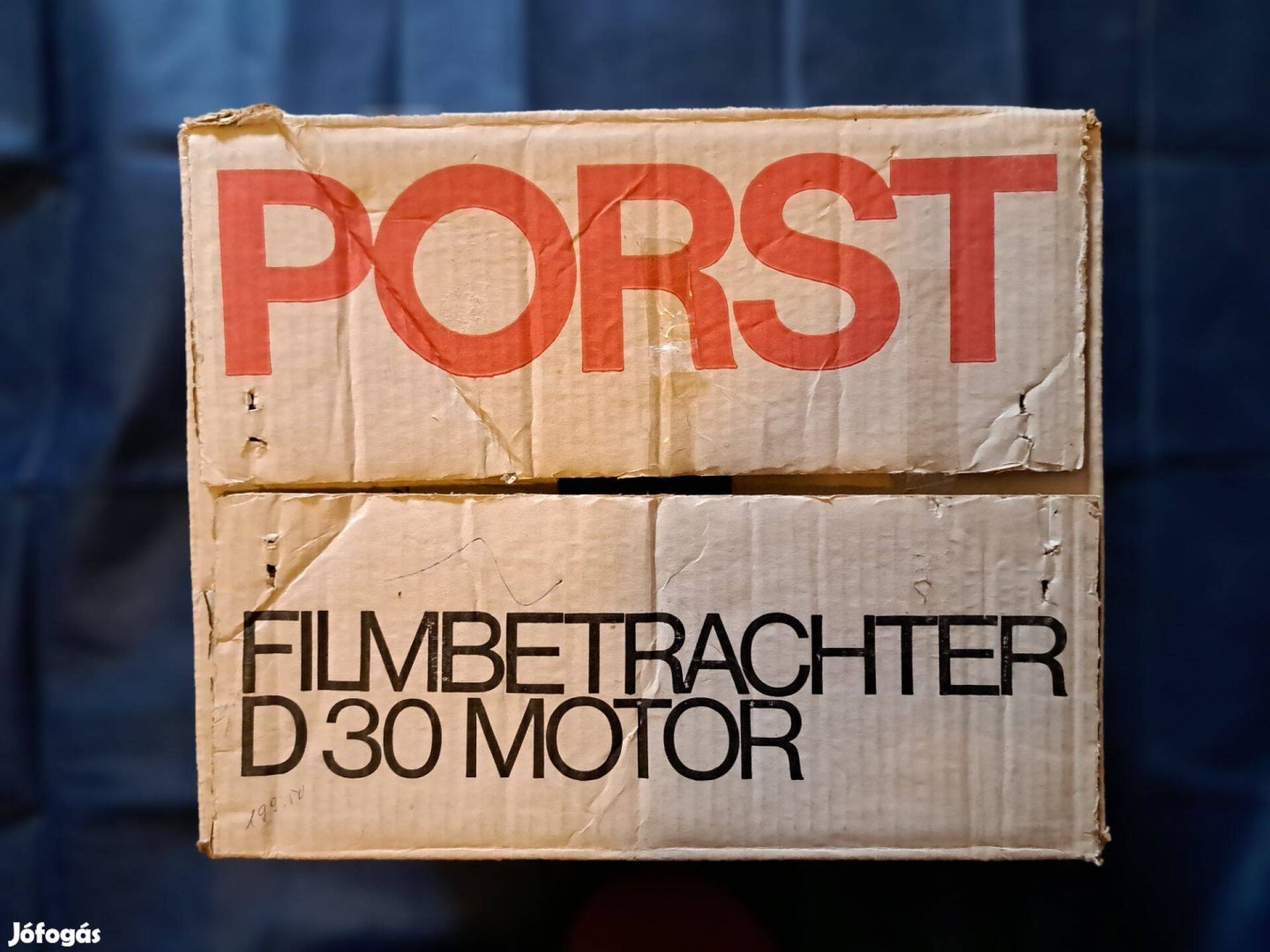 Porst motoros filmszerkesztő, vágó