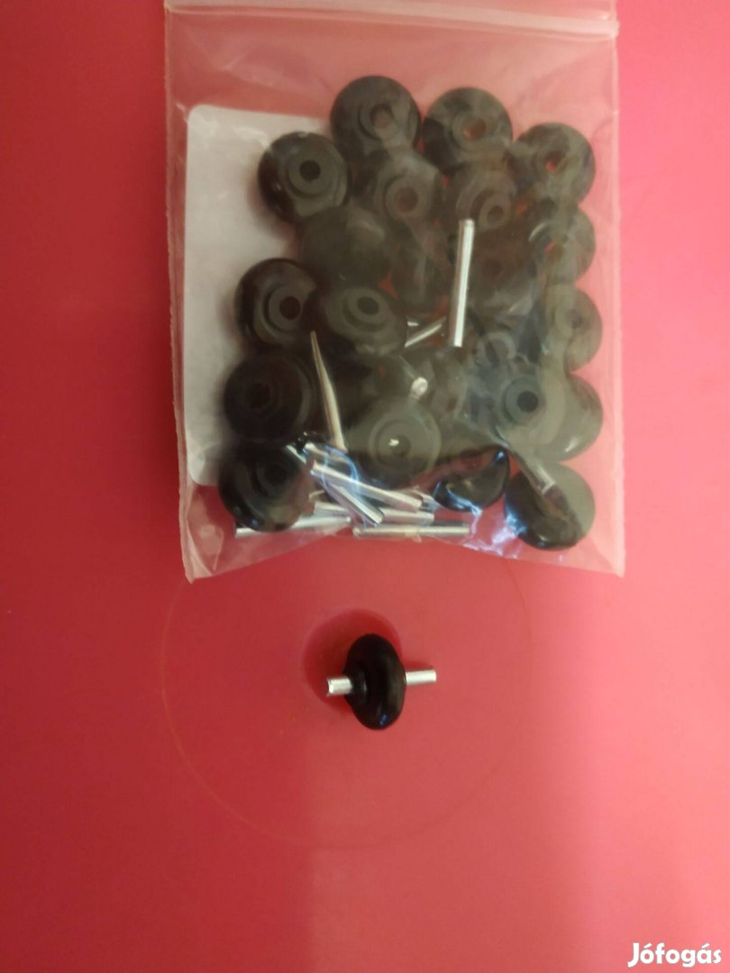 Porszívó szívófejhez Mini gumi keréktengellyel