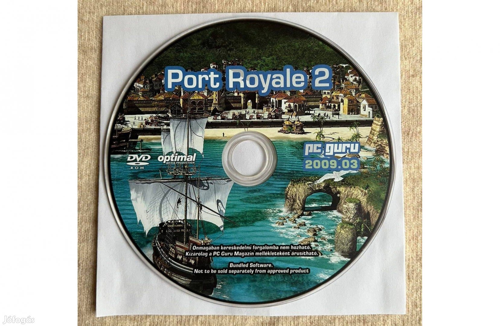 Port Royale 2 PC játék PC Guru DVD