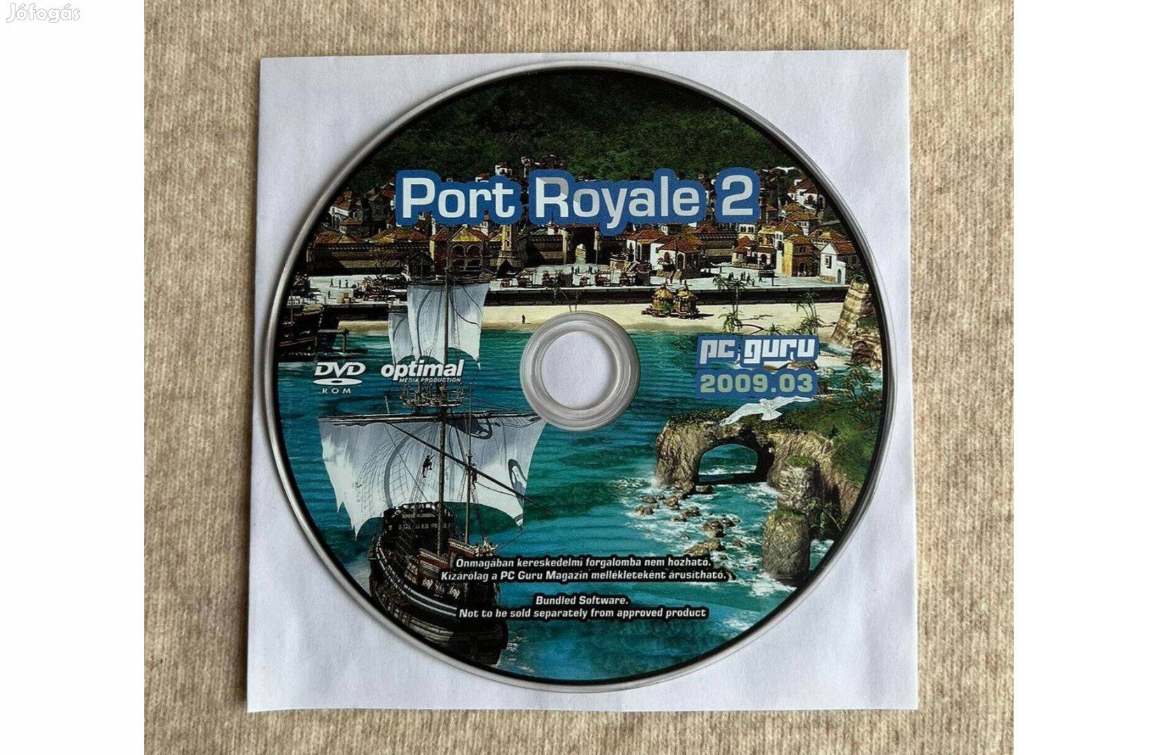 Port Royale 2 PC játék PC Guru DVD