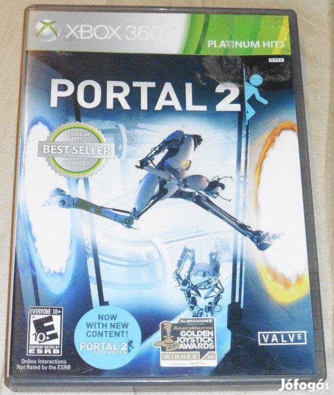 Portal 2. Gyári Xbox 360, Xbox ONE, Series X Játék akár féláron