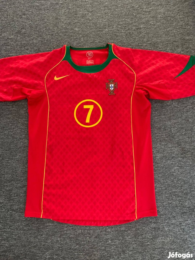 Portugal mez Luis Figo Nike Xs-méret