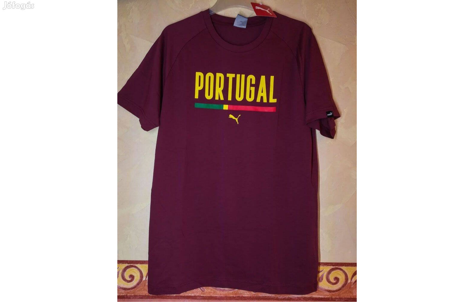 Portugál válogatott eredeti Puma EURO2020 póló (M, L, XL, 2XL)