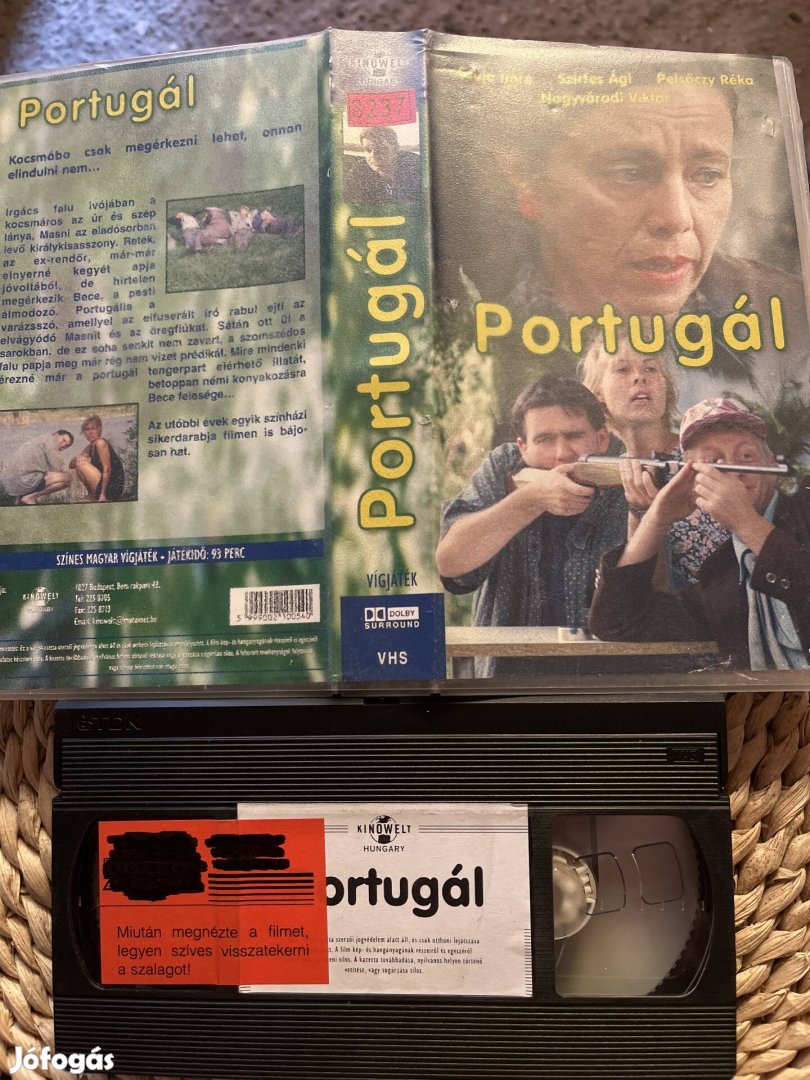 Portugál vhs kazetta