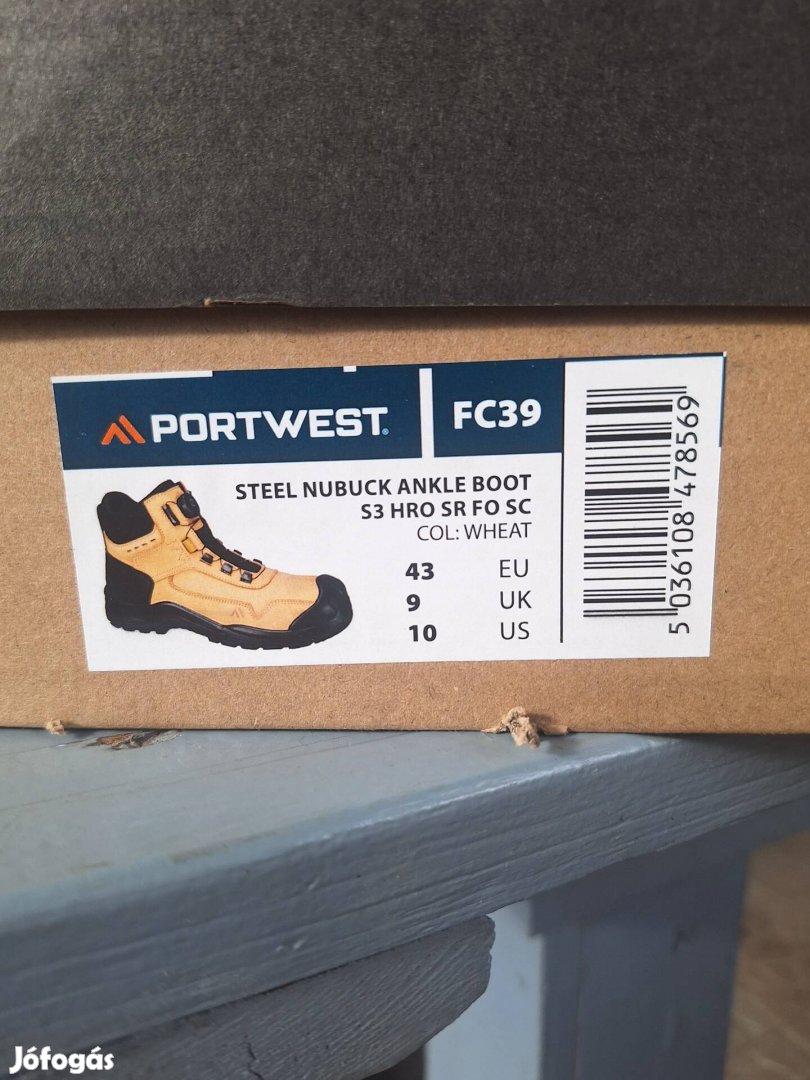 Portwest 43-as munkavédelmi cipő