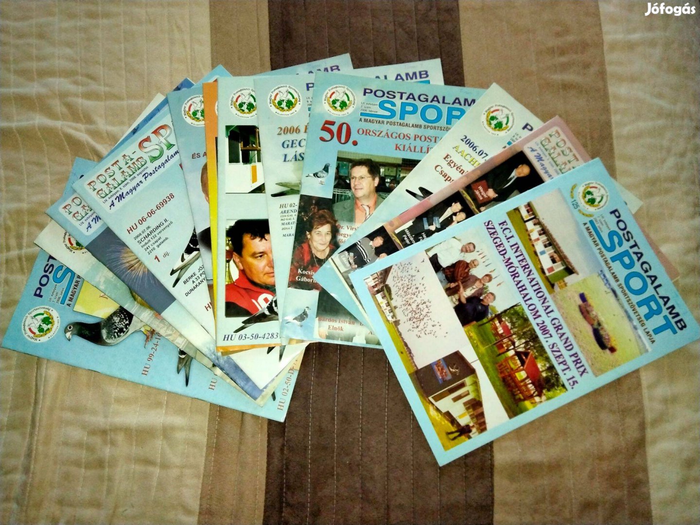 Postagalamb sport magaziniok 14 db egyben eladó