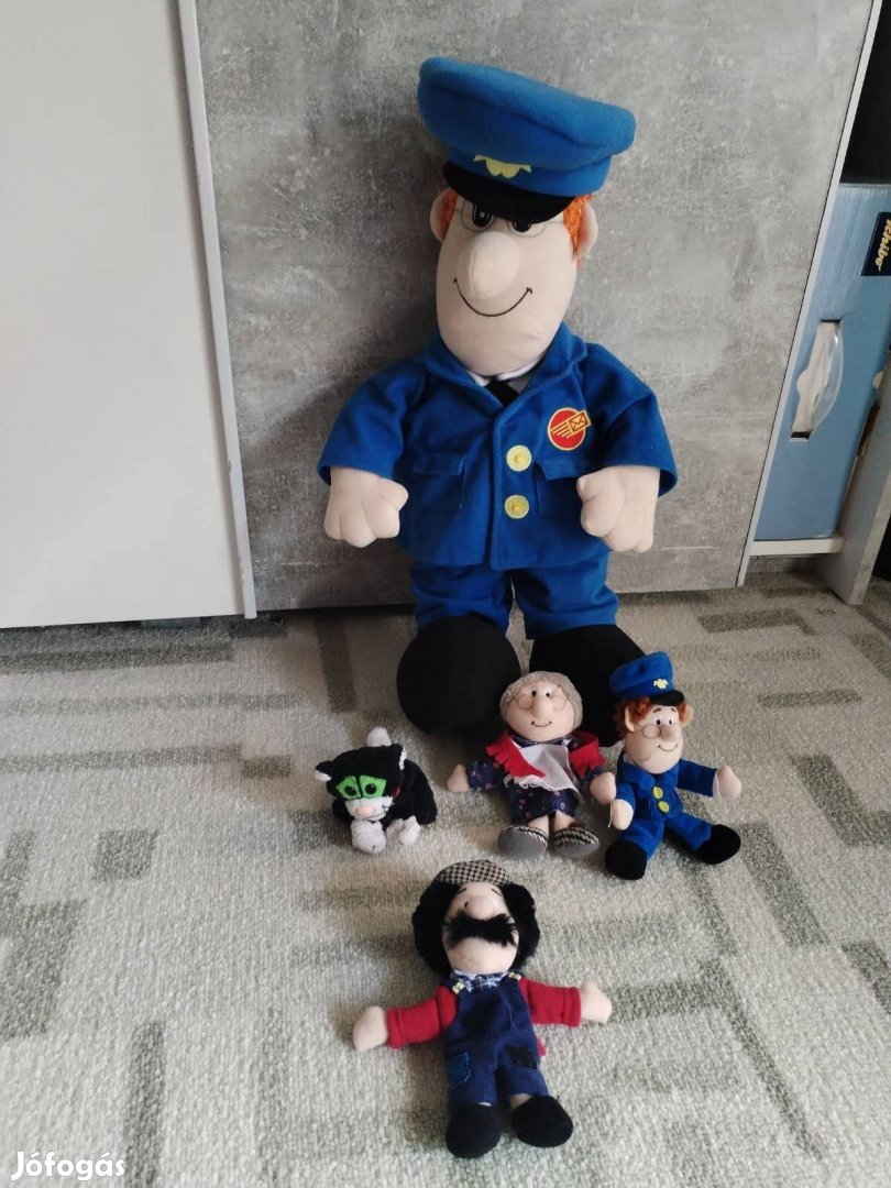 Postás Pat postman pat jess cica 50cm