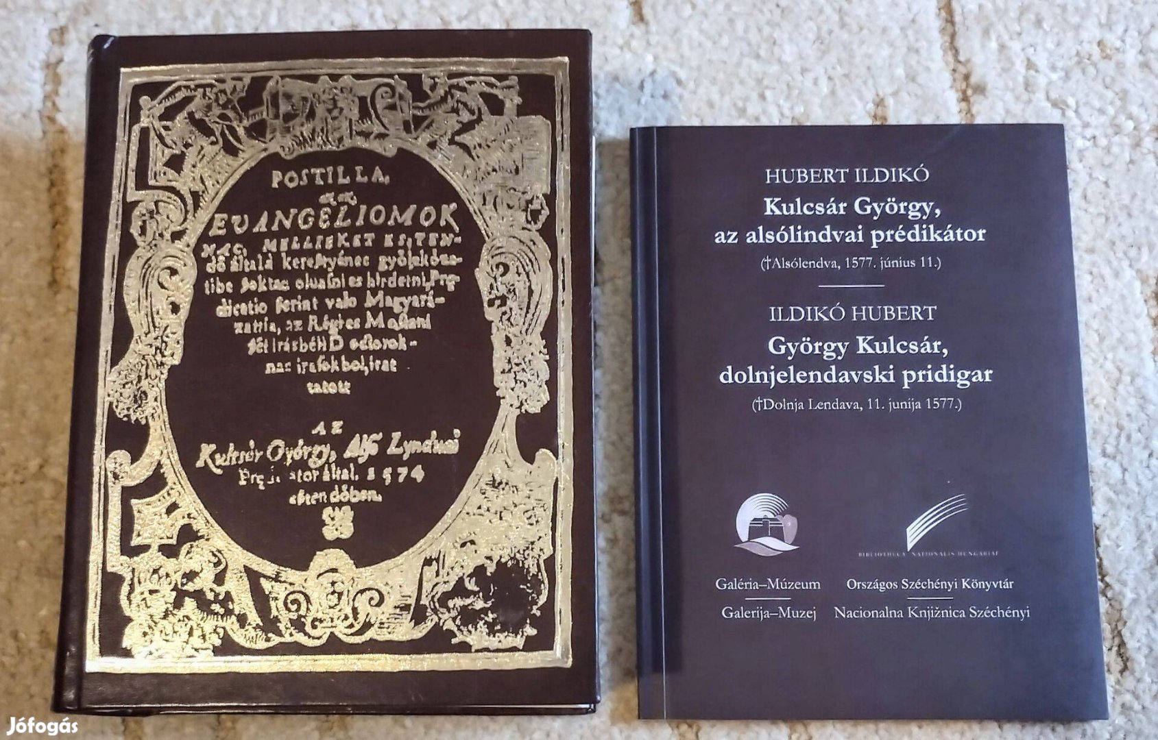 Postillák Kulcsár György hasonmás reprint fakszimile