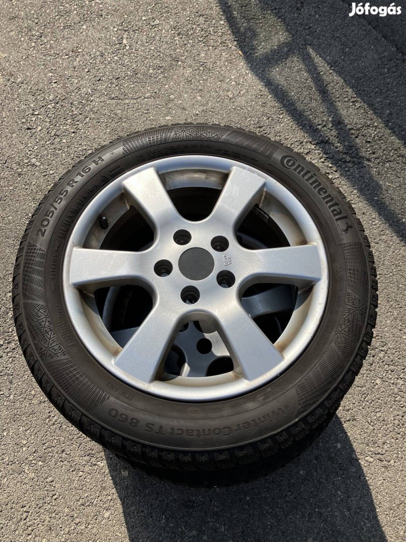 Pótkerék 16 col 5x112 alufelni vw audi seat skoda