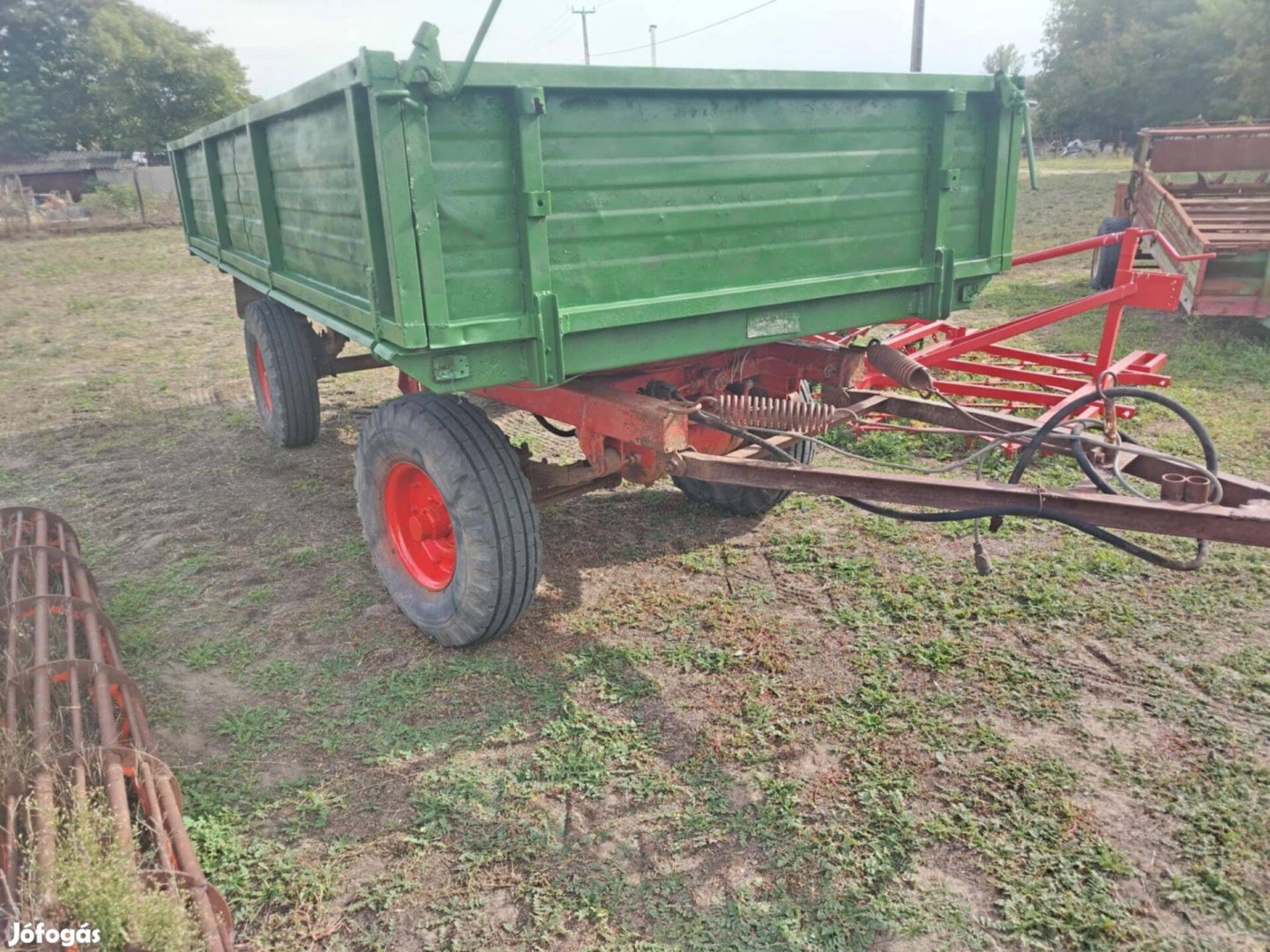 Pótkocsi RM7-es eladó
