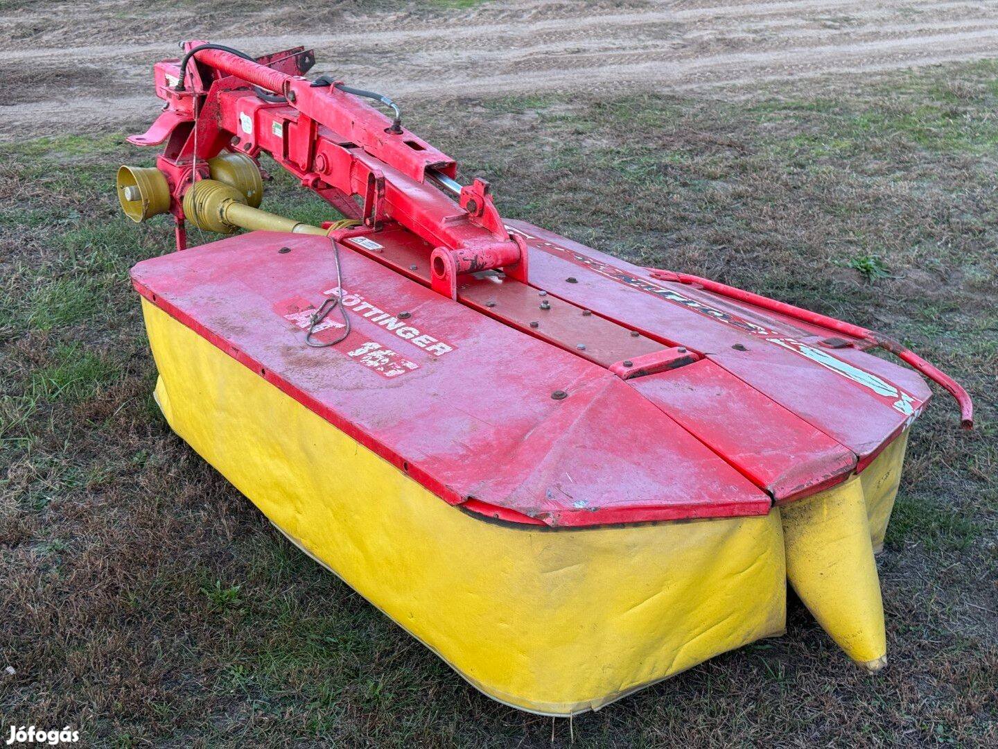 Pöttinger CAT 165 dobos fűkasza Fella, Claas, Krone