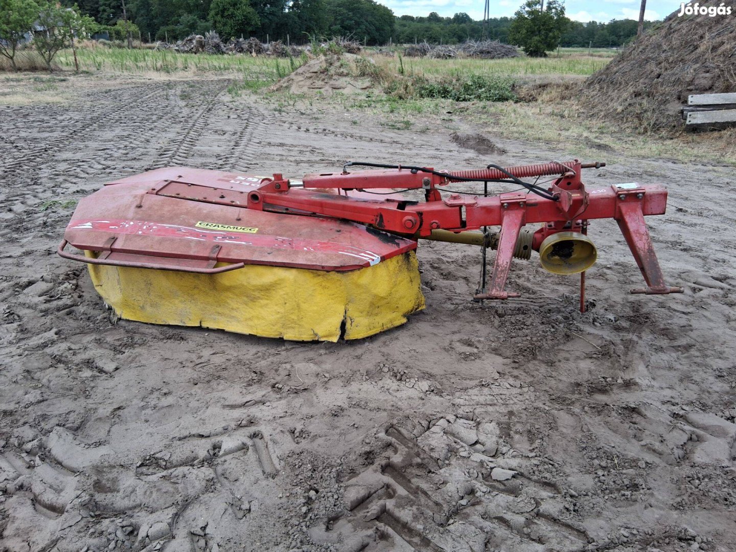 Pöttinger CAT 165 tip 165 cm végig gardános 2 dobos kasza fűkasza
