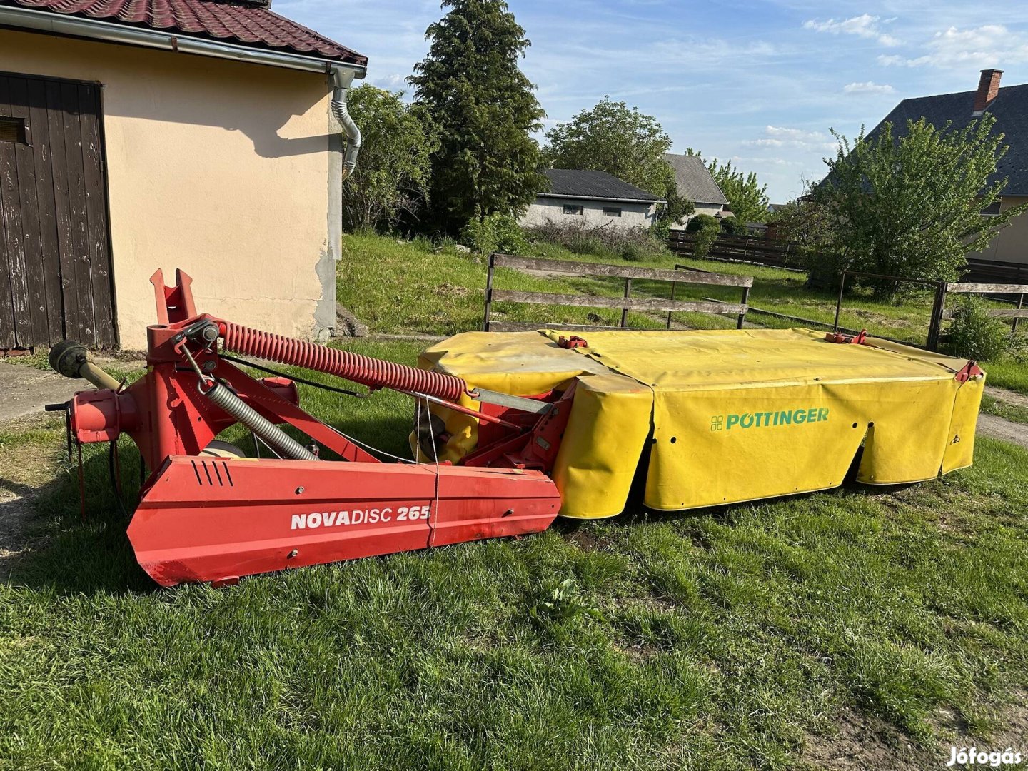 Pöttinger Novadisc 265 diszkes fűkasza