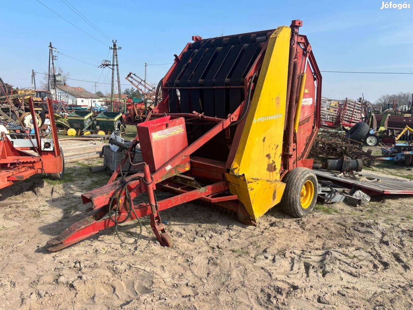 Pöttinger körbálázó bálázó