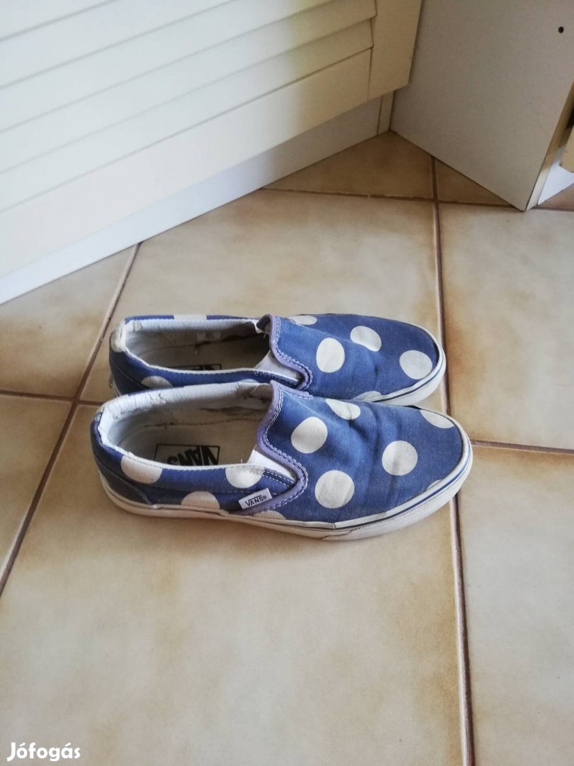 Pöttyös Vans 39-40 vászon cipő 