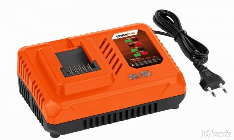 PowerPlus POWDP9051 hálózati töltő, 21V 4A akkutöltő, gyorstöltő Powe