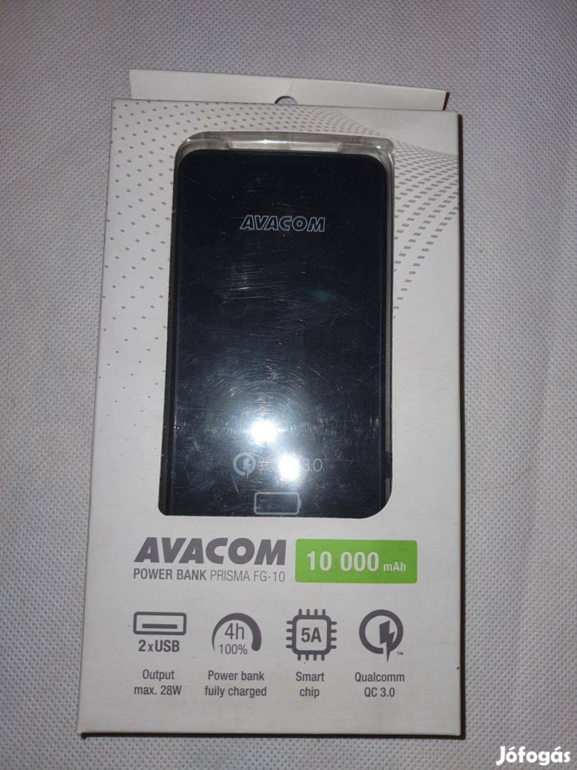 Power Bank Külső Akkumlátor Avacom Prisma FG-10 10000mAh kapacitású P