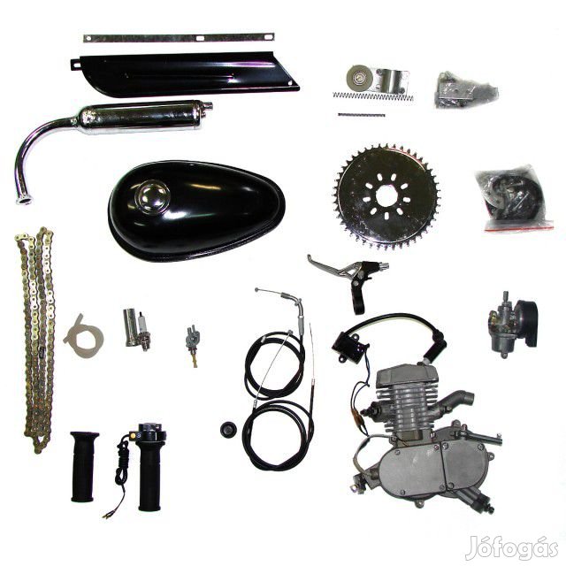 Power Force komplett 2T 80 ccm motor kerékpárhoz