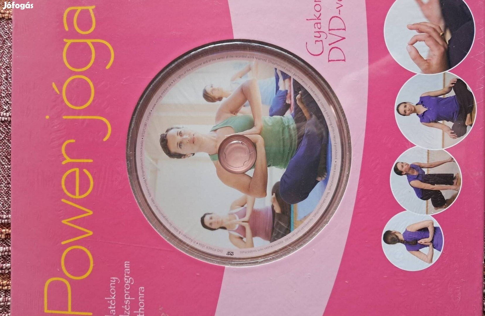 Power Jóga Hatékony Edzésprogram DVD-VEL