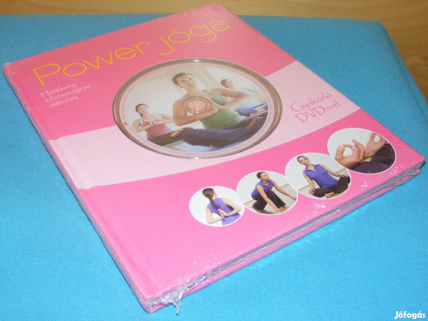 Power Jóga - Hatékony edzésprogram otthonra - gyakorló DVD-vel - Új
