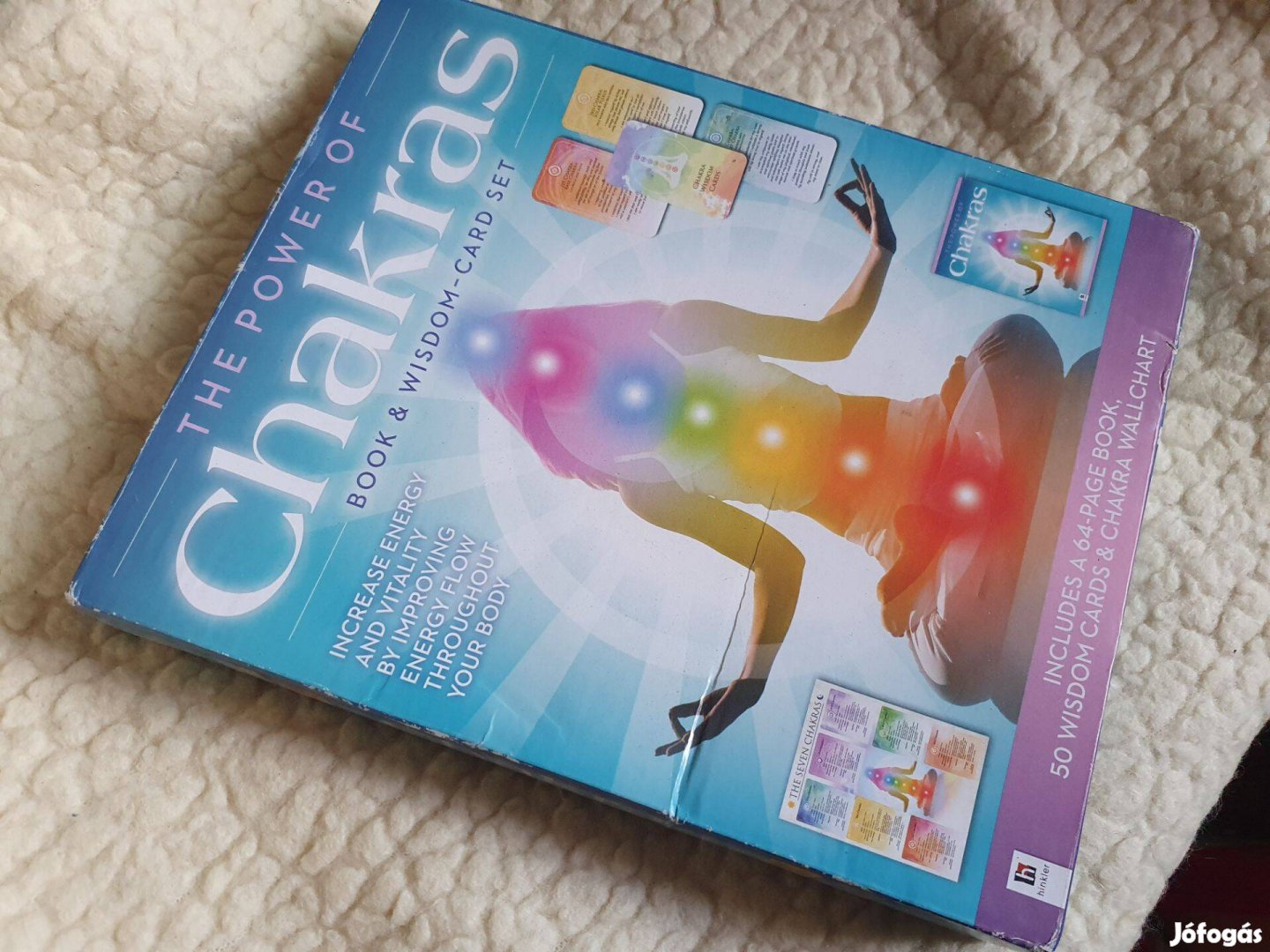 Power Of Chakras: Wisdom Cards & Book-csakrák ereje bölcsesség-kártyák