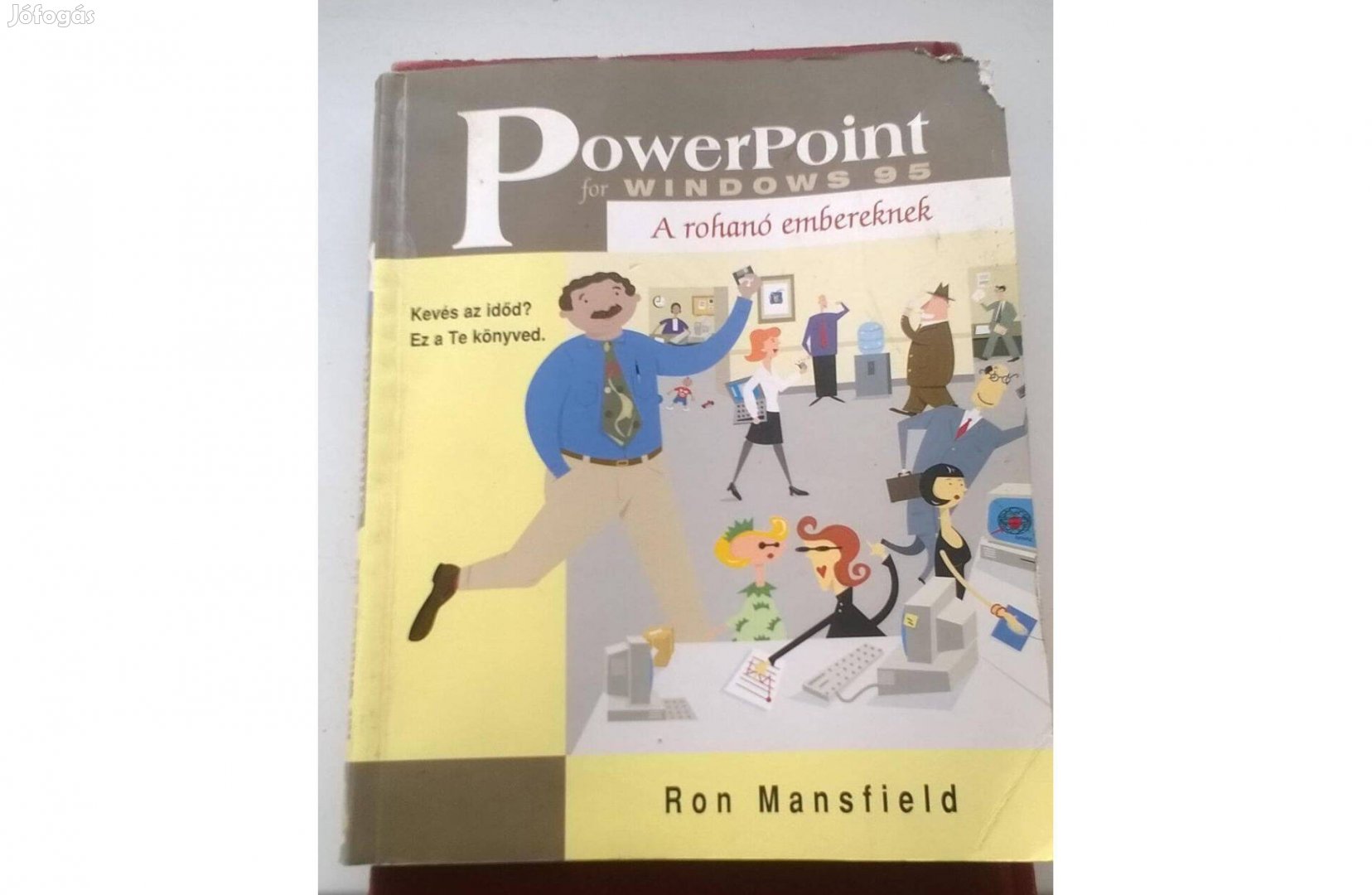 Power Point for Windows ' 95 című könyv ,használt ,jó állapotú