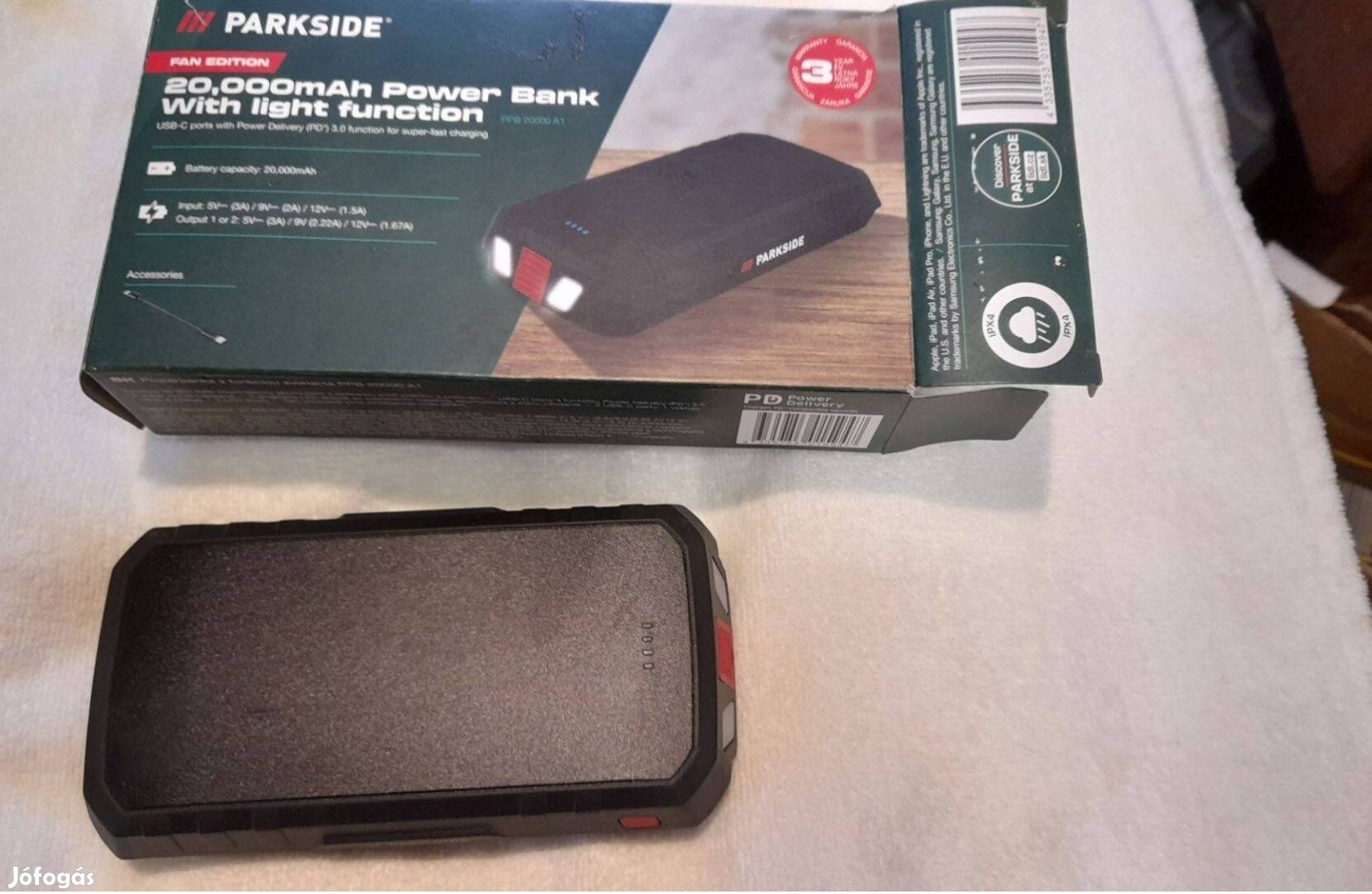 Powerbank 20000mah Parkside