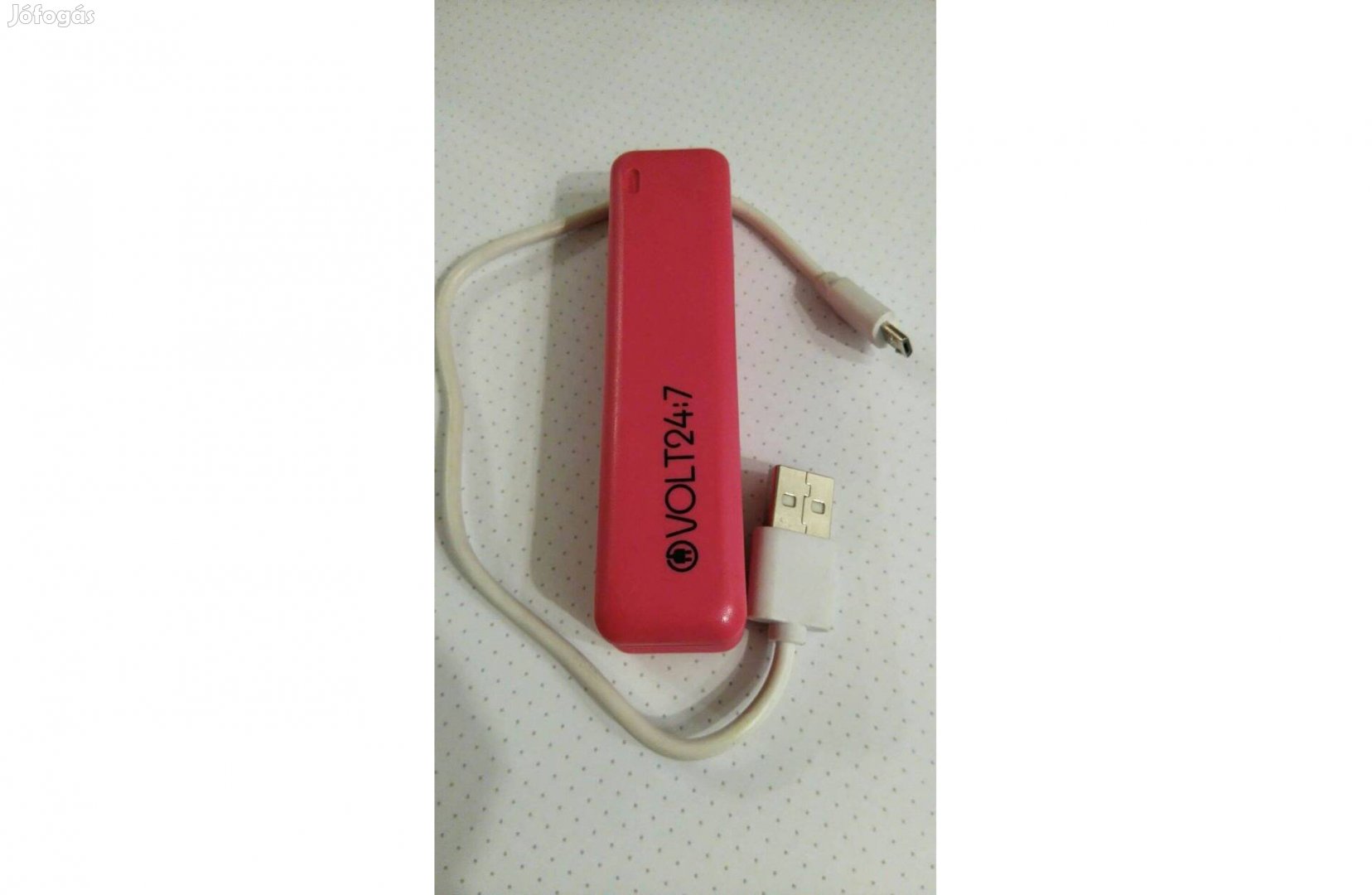 Powerbank 2200mAh volt (rózsaszín) eladó!