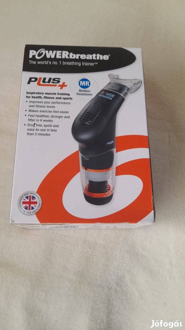 Powerbreathe Plus trénereszköz