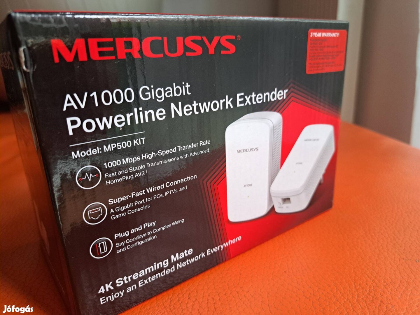 Powerline Gigabit Network Extender 220volt