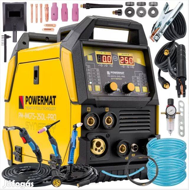 Powermat új plazmavágóCO2 hegesztőporbeles hegesztőpálcásTIG