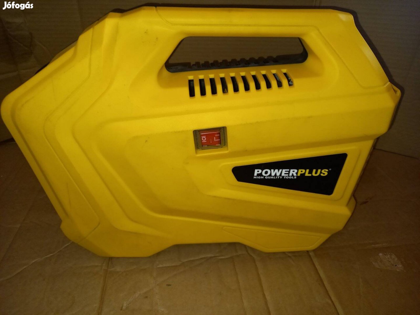Powerplus Powx1706 olajmentes táska kompresszor szett nelkül