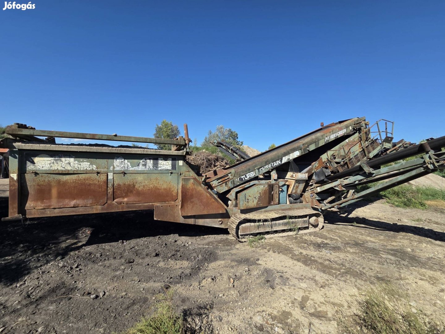 Powerscreen Turbo Chieftain 1400 osztályozó