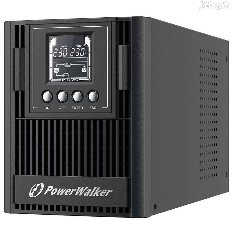Powerwalker VFI 1000 AT 1000VA 900W On-Line UPS, szünetmentes tápegysé