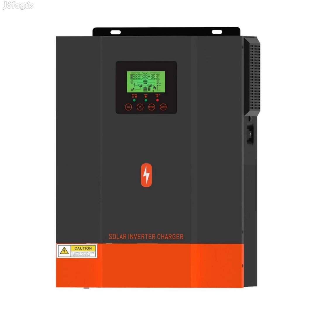 Powmr 3.2H-24V Allinone inverter, Magyar útmutatóval, garanciával