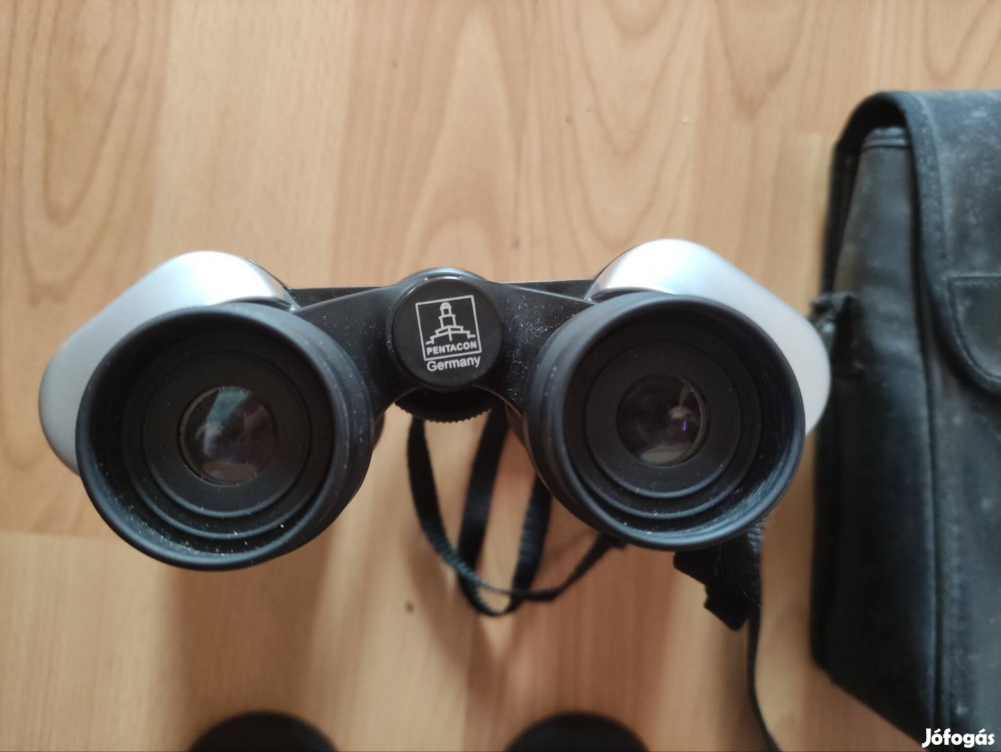 Practica Pentacon 10x50 es régi fém házas távcső jó állapotban 