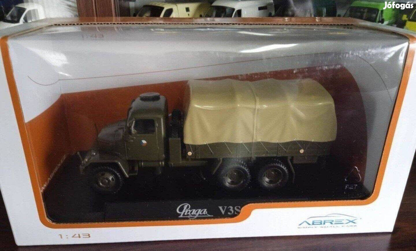 Praga V3S ponyvas "Abrex" kisauto modell 1/43 Eladó