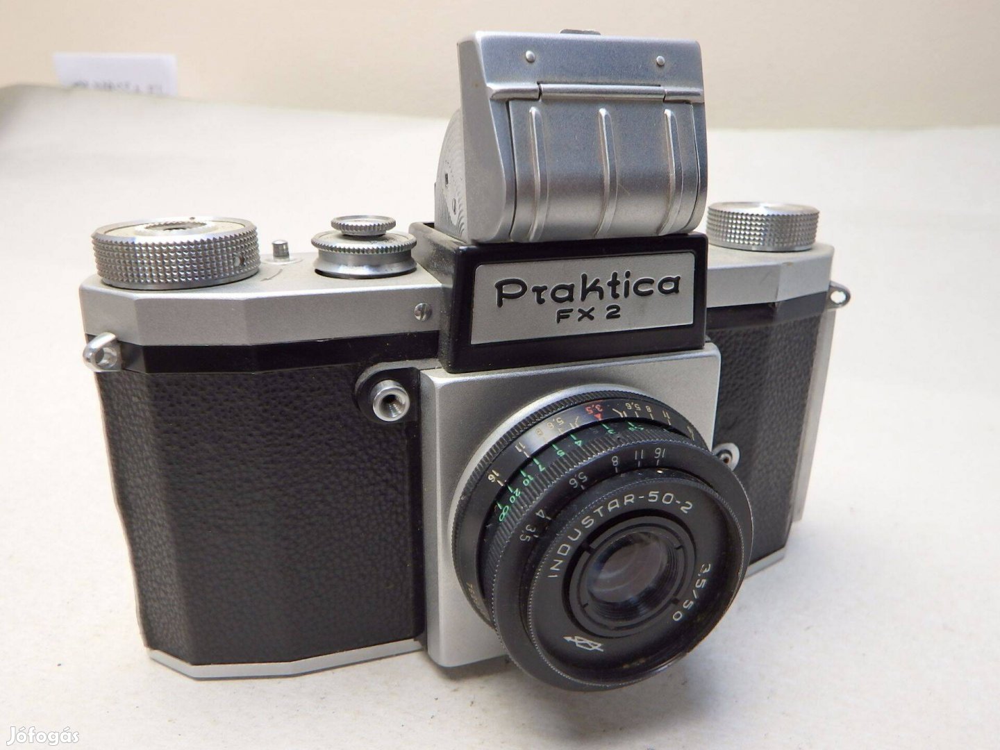 Praktica FX2 Fényképezőgép Antik Régi Gyűjtőknek Industar 50 MM Objek