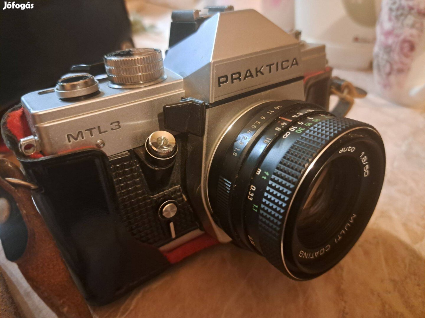 Praktica MTL3 fényképezőgép tartozékokkal eladó