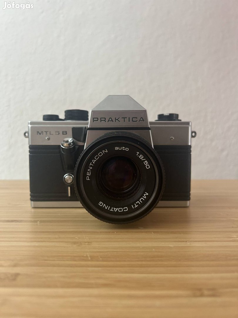 Praktica MTL 5B 35mm analóg tükörreflexes filmes fényképezőgép