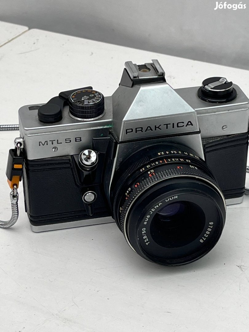 Praktica MTL 5B filmes analóg fényképezögép Brillant 505 vaku MTL5B