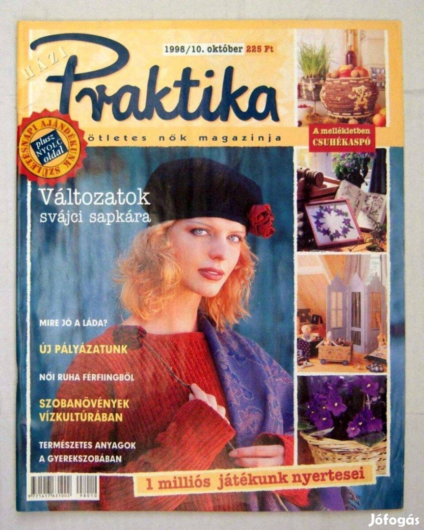 Praktika 1998/10.szám Október (melléklettel) tartalomjegyzékkel